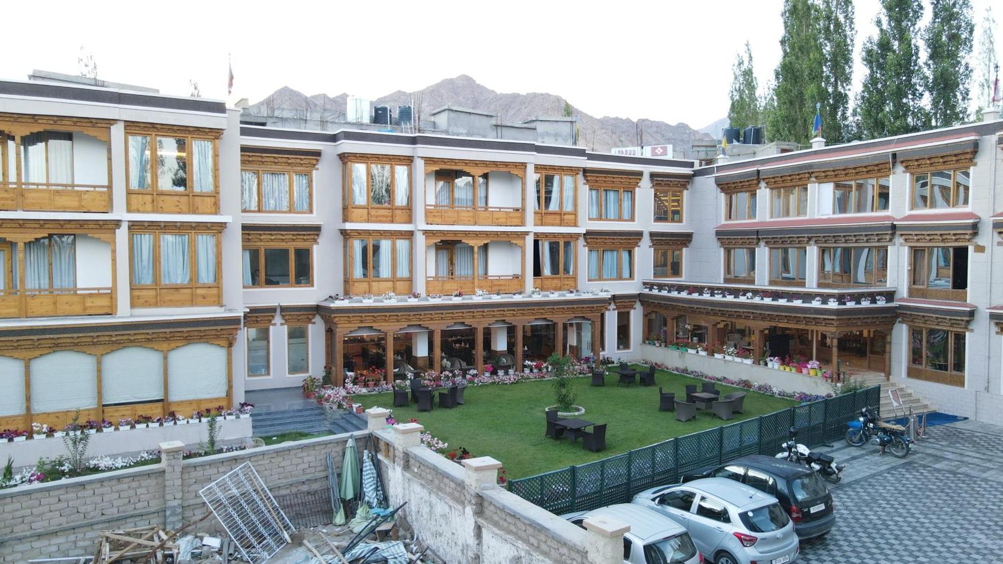 Hotel Ladakh Himalayan Retreat Leh Exterior foto